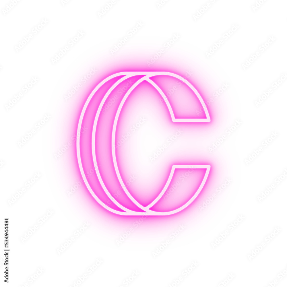 bracelet neon icon bracelet neon icon