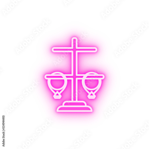 bracelet neon icon