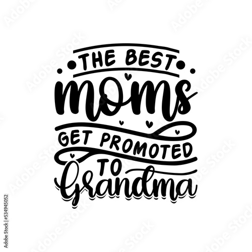 The Best Moms Get Promoted to Grandma Shirt  Grandma T-Shirt  Grandma Shirt  Promoted to Grandma  Grandma Tee Shirt  Grandma Gift
