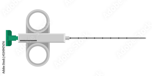 Biopsy needle for obtain a sample of cells photo