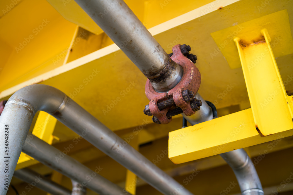 Locking duplex pipe joints instead of welding for use in oil and gas
