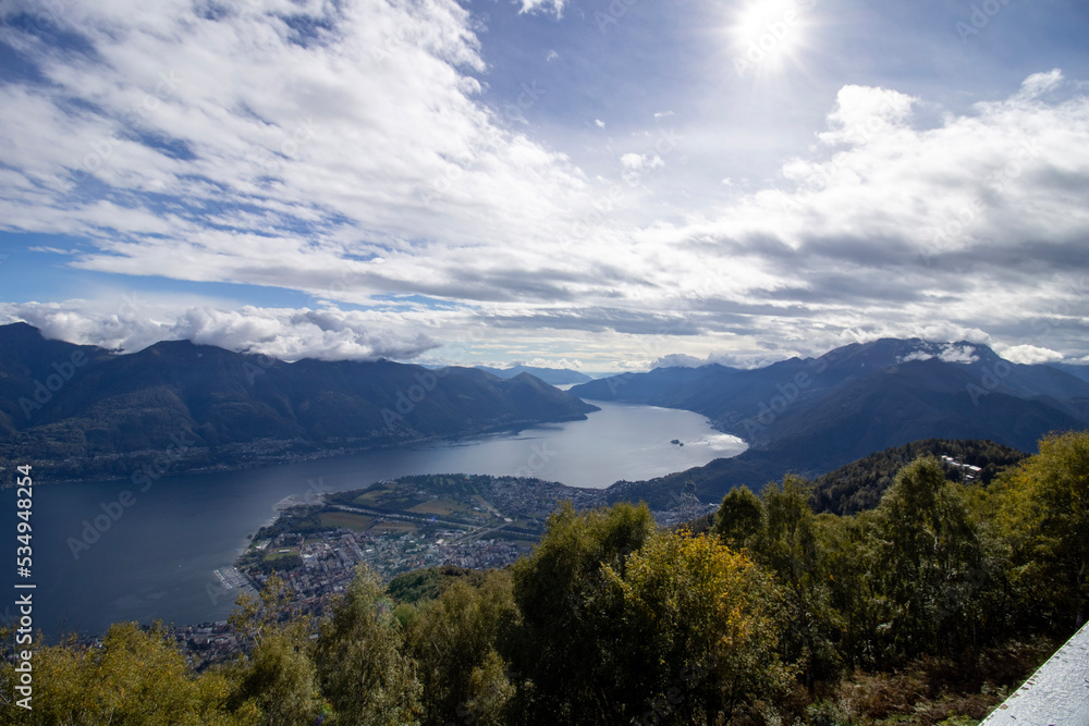 Images of Lake Maggiore from Locarno, Switzerland Images of Lake Maggiore from Locarno, Switzerland
