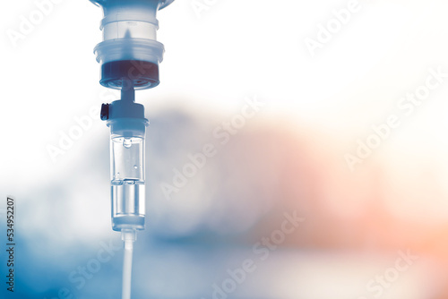 Chemotherapy and iv drip vitamin medical care. 
