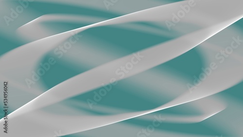 Hintergrund abstrakt 8K grün türkis, petrol, schwarz, weiß, grau, Wellen Linien Kurven Verlauf