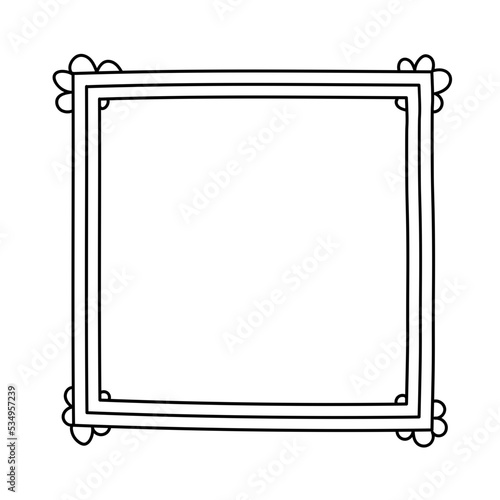 square line frame