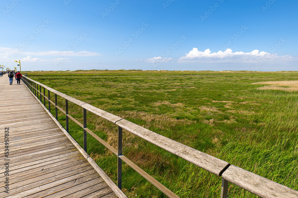 Sankt Peter-Ording Strandszenerie