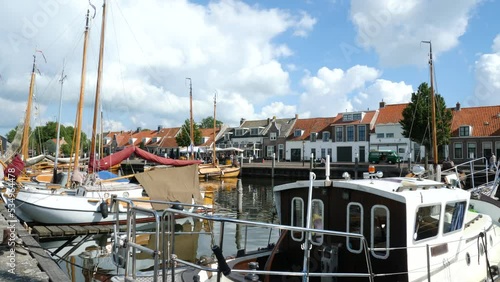 Port of Elburg in the Netherlands photo