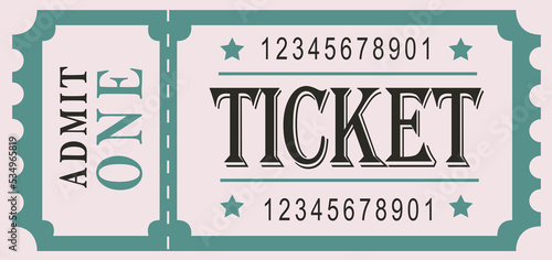 Ticket retro