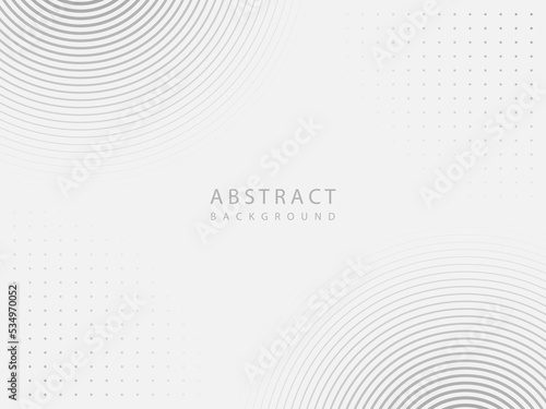 gray abstract background with geometric shapes of lines and dots