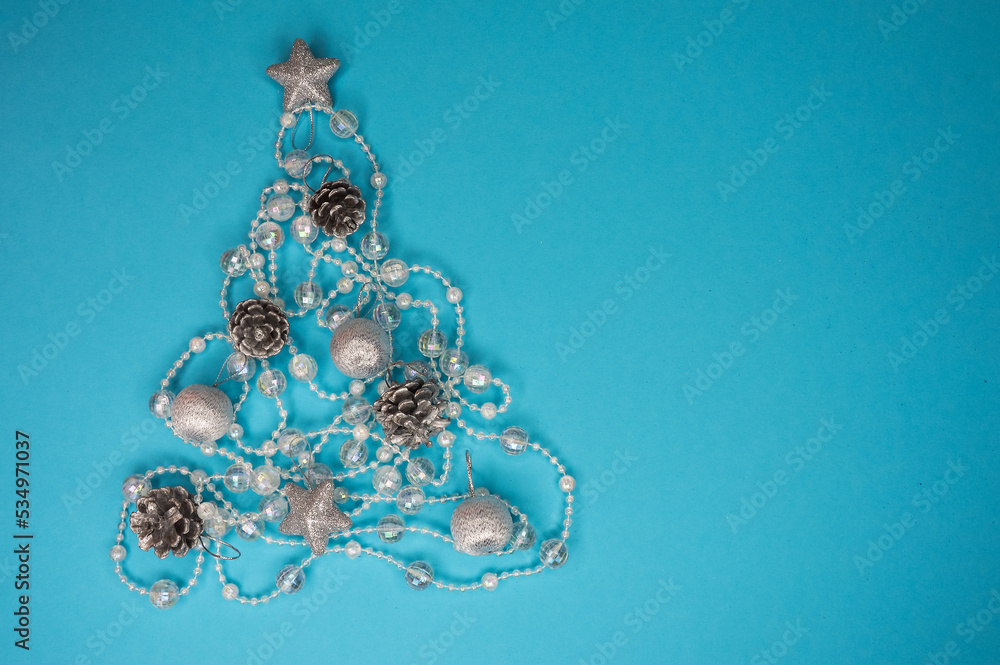 preparing for a Happy New Year and a Merry Christmas. winter holidays. background for the design. cute decorations for the fir tree. preparing for a Happy New Year and a Merry Christmas. winter holidays. background for the design. cute decorations for the fir tree.