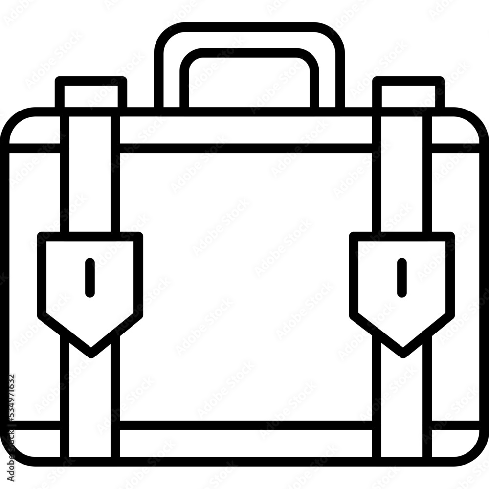 Obraz premium Suitcase Icon