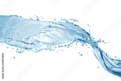 Water  water splash isolated on white background 