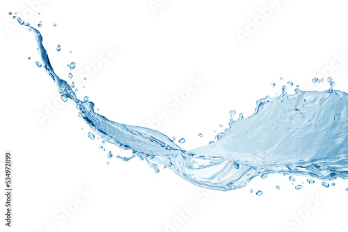 Water, water splash isolated on white background 