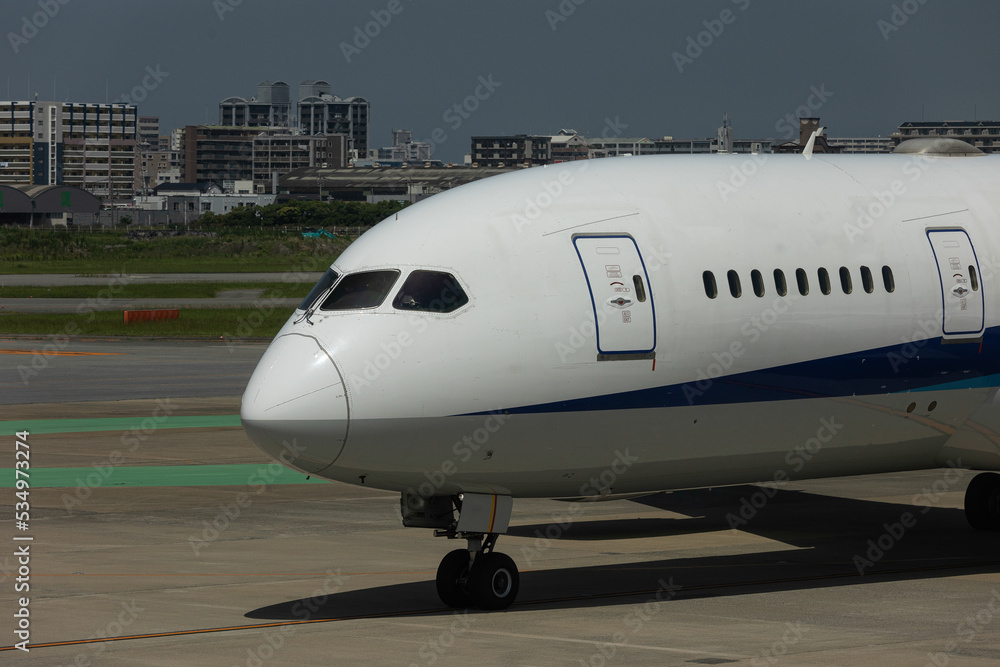 airplane at airport airplane at airport