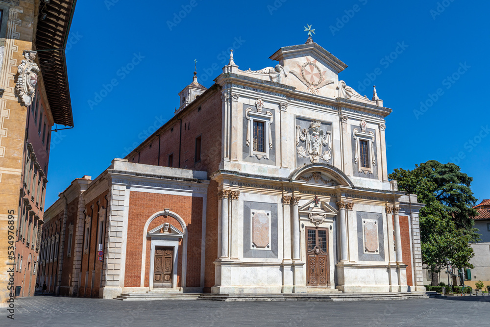 Eglise Santo Stefano dei Cavalieri, à Pise, Italie