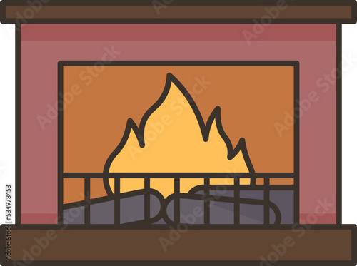 fireplace icon