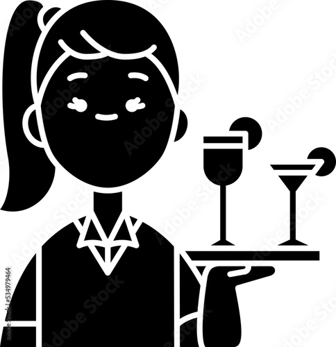 waitress icon