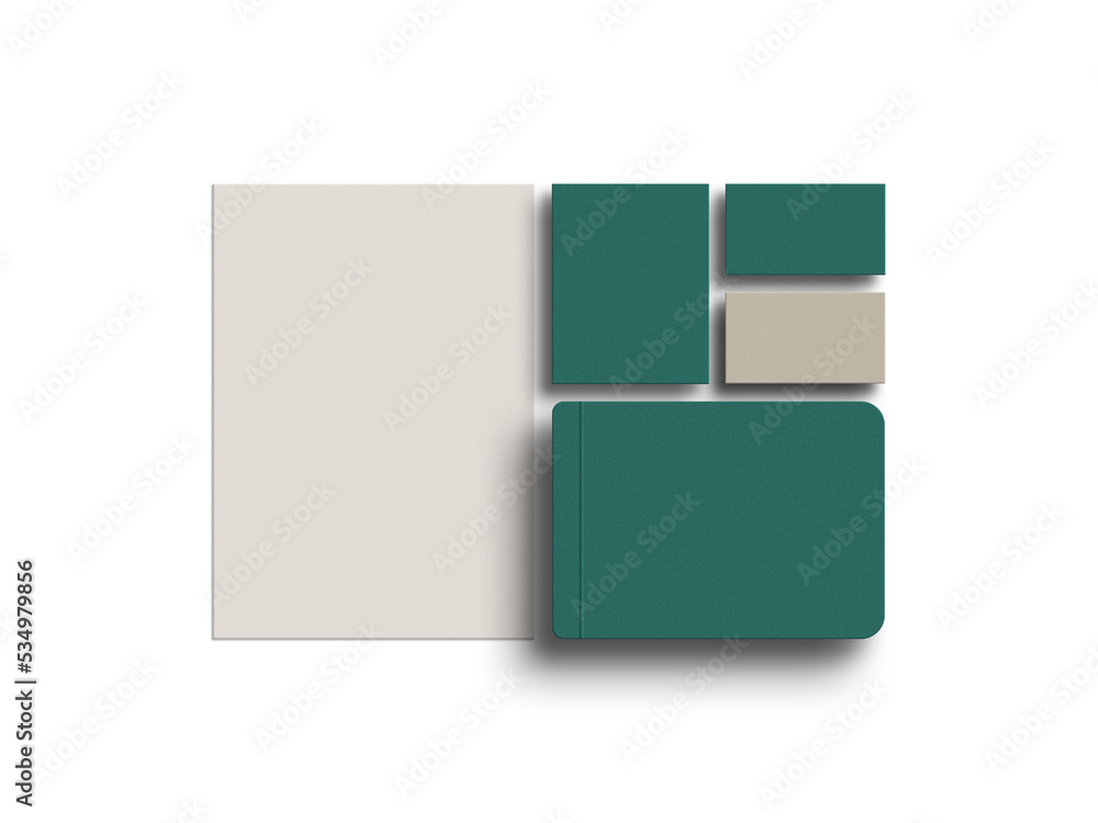 Elegant stationery mockup Elegant stationery mockup