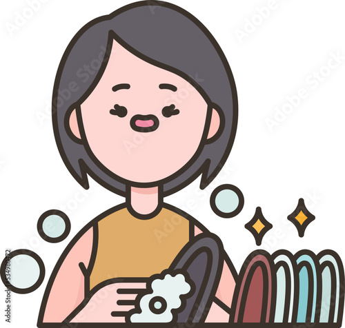 washing icon