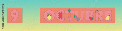 9 D' OCTUBRE VALENCIA FRUTAS MAZAPÁN 