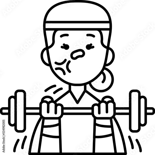 weightlifting icon