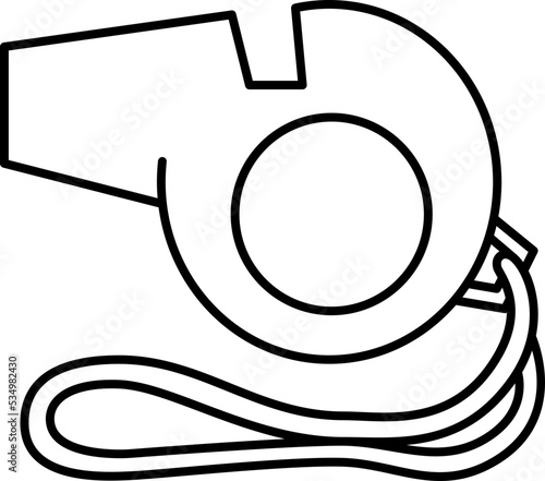 whistle icon
