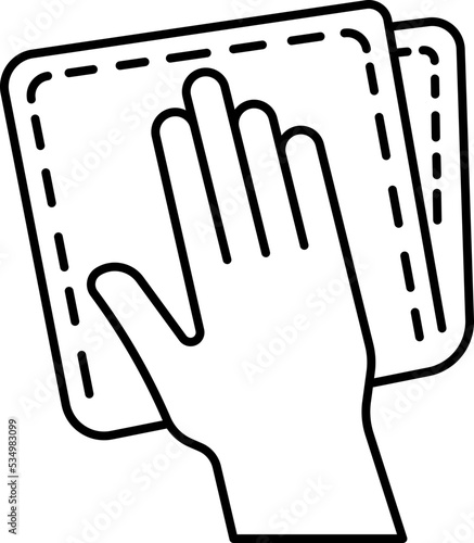 wipe icon