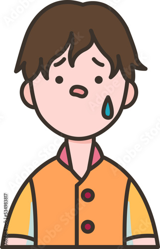 Worried icon