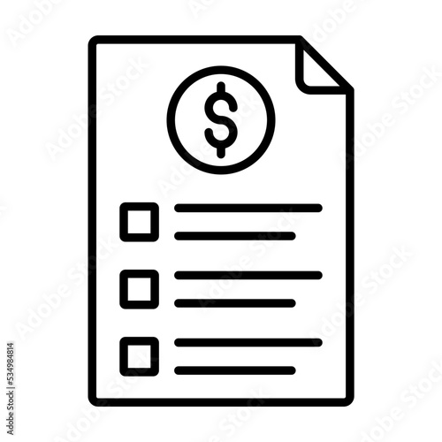 Price List Icon