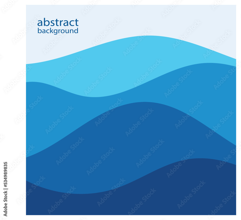Abstract beach wave background design with blue vector combination, concept design for book cover, wallpaper, swimming pool, marine, lake Abstract beach wave background design with blue vector combination, concept design for book cover, wallpaper, swimming pool, marine, lake