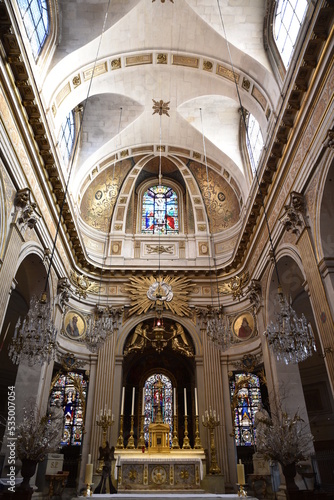 Choeur de Saint-Louis-en-L Ile    Paris France