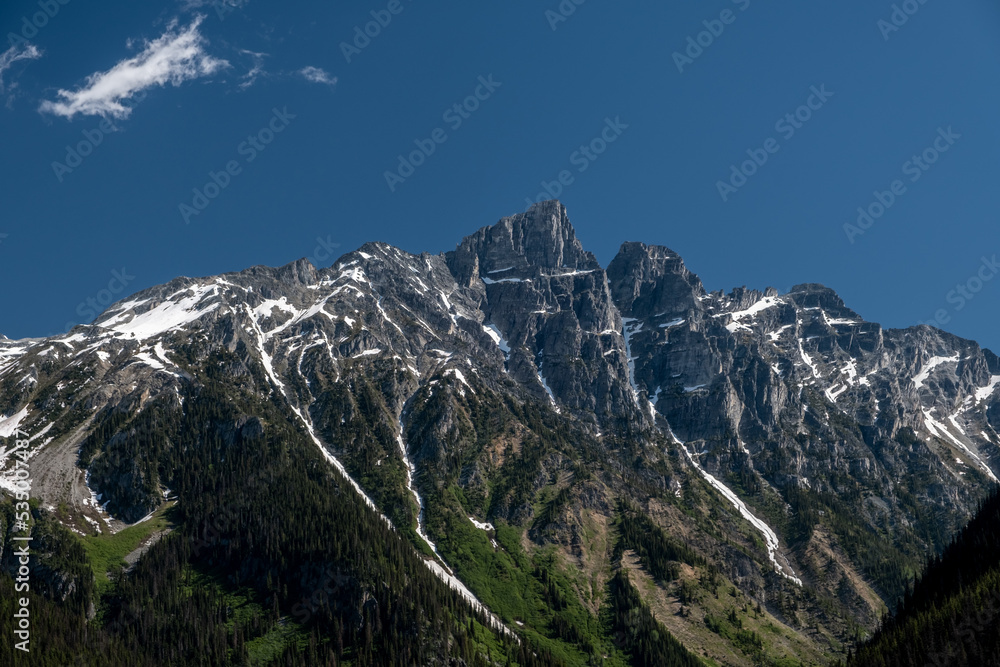 Mountain landscape in the Rockies