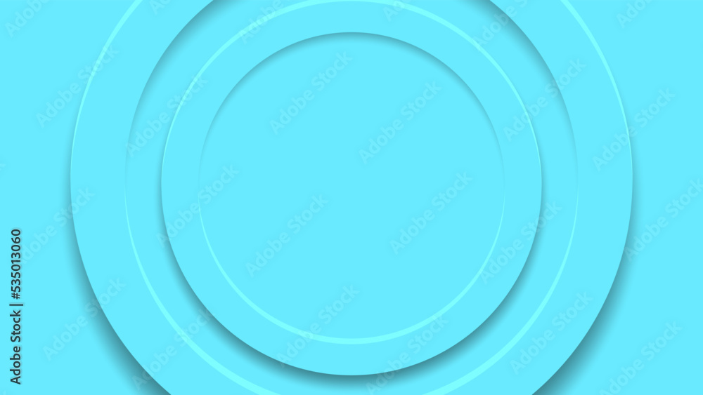 abstract blue circle background