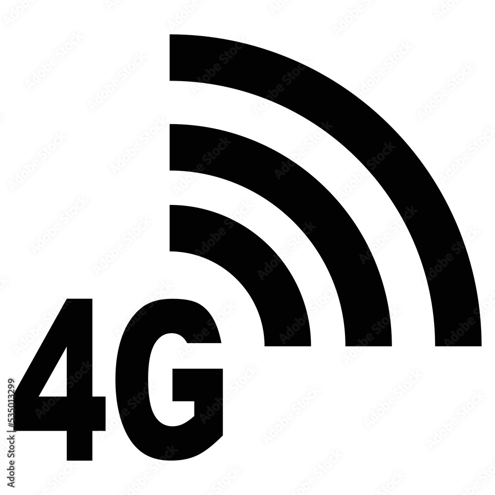 4G,4G LTE icon vector logo template. 4G,4G LTE icon vector logo template.
