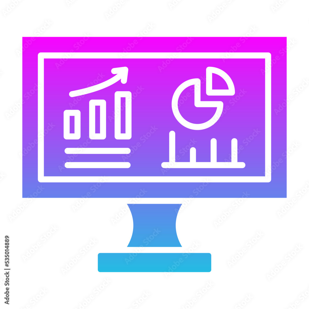 Dashboard Glyph Gradient Icon Dashboard Glyph Gradient Icon