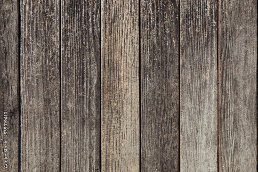 Old wood texture. Vertical boards with knots and nails, copy space Old wood texture. Vertical boards with knots and nails, copy space
