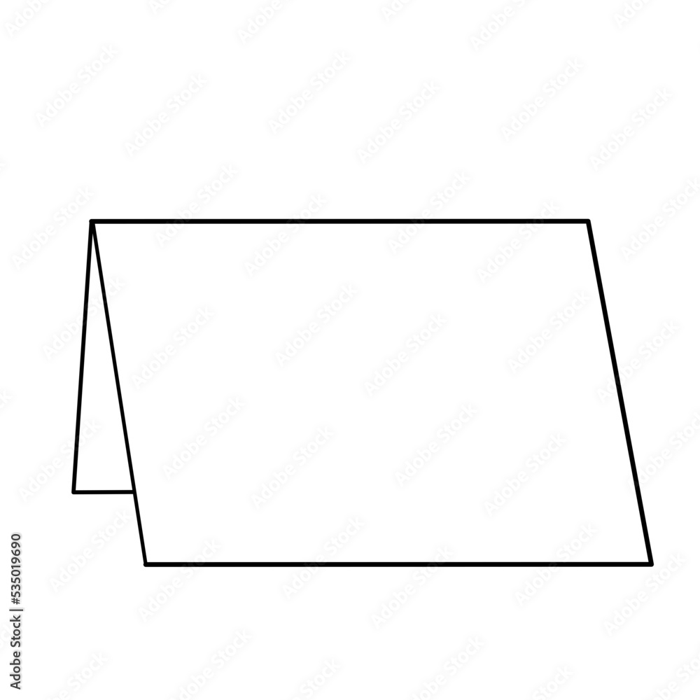 Illustration of a card reservation Illustration of a card reservation