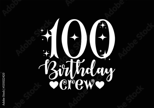 100th birthday gift birthday T-shirt
