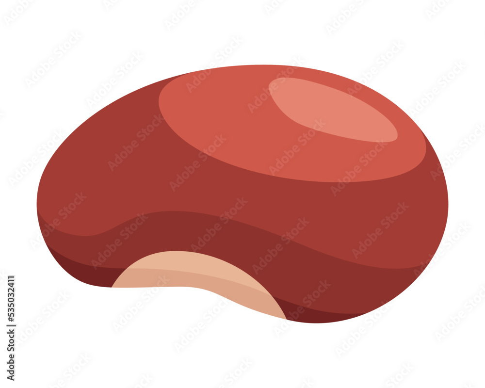 Chestnut. Vector illustration. Design element for poster, packaging, banner and wrapping paper Chestnut. Vector illustration. Design element for poster, packaging, banner and wrapping paper