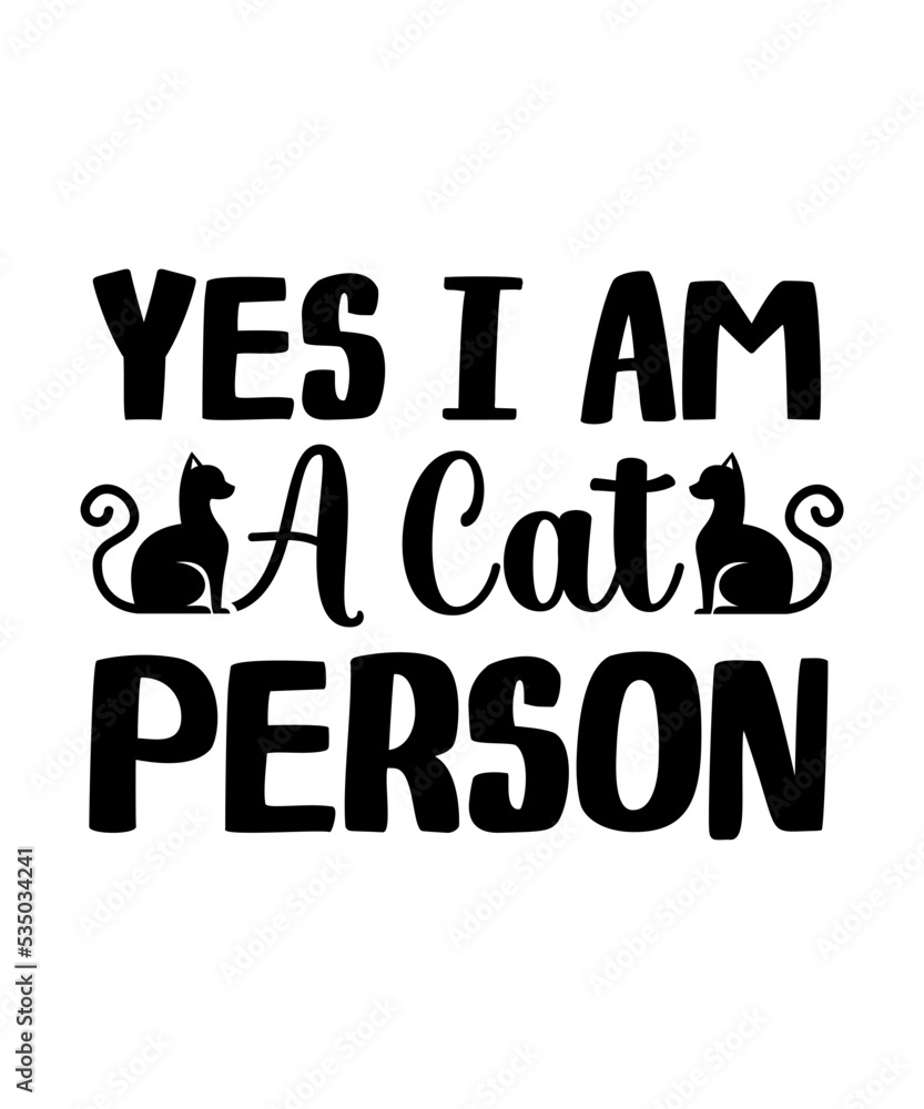 Funny Cat SVG Bundle, Cat SVG, Kitten SVG, Cat lady svg, crazy cat lady