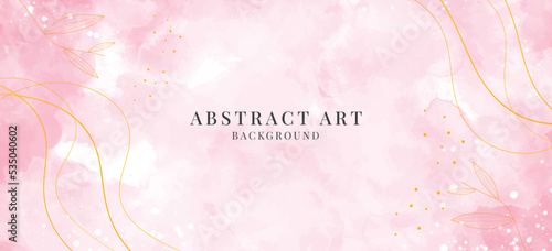 watercolor vector background. Luxury wallpaper design