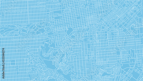 Digital web background of San Francisco. Vector map city which you can scale how you want.