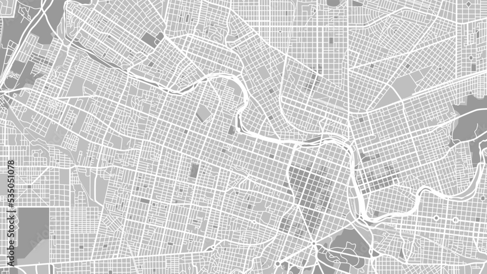 Digital gray map of buenos aires. Vector map which you can resize how you want to.