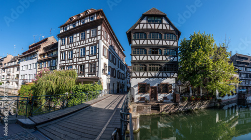 Petite France with half timbered houses and facades in Strasbourg, France © Karl Allen Lugmayer
