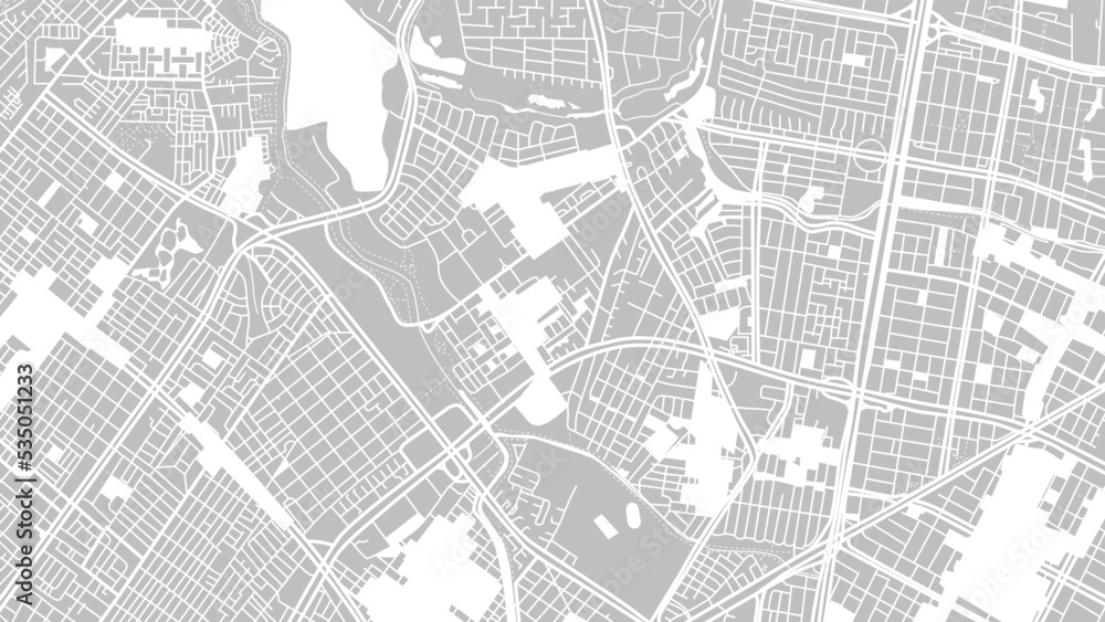 Digital gray map of Bogota. Vector map which you can resize how you want to.