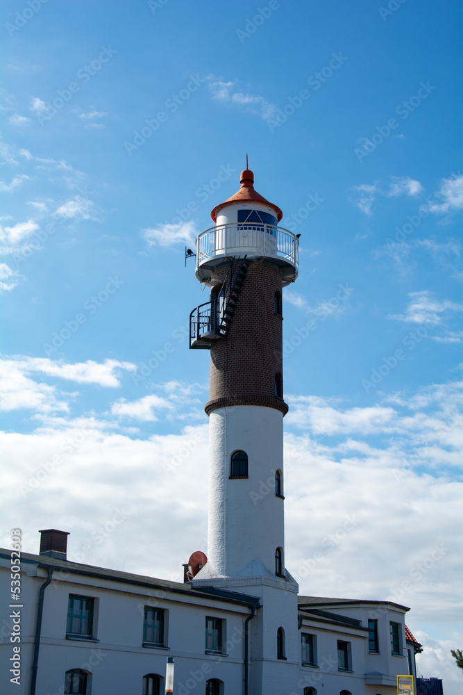 Lighthouse on the island of Poel on the Baltic Sea
