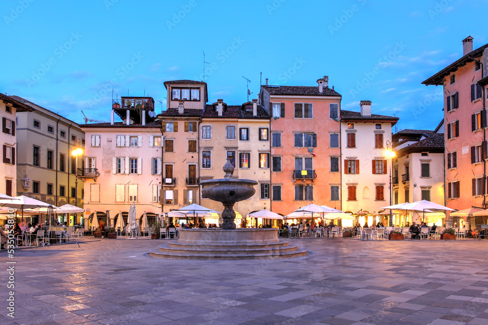 Piazza San Giacomo, Udine, Italy