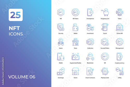 NFT icons collection.
