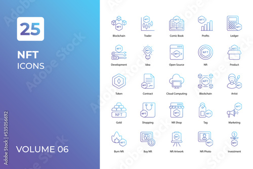 NFT icons collection.