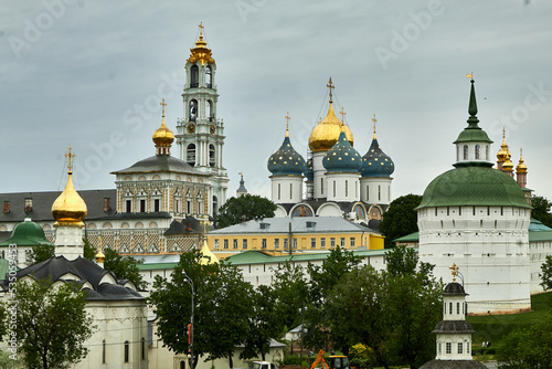 Orthodox monastery in Sergiev Posad, Russia